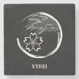 Posavasos De Piedra Escudo de primavera