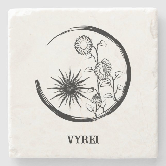 Posavasos De Piedra Escudo de verano (Anverso)