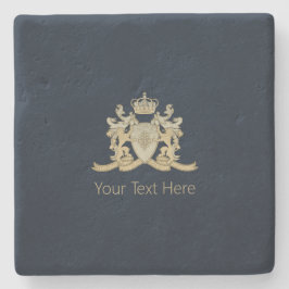 Posavasos De Piedra Escudo familiar