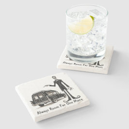 Posavasos De Piedra Espacio para una montaña rusa de piedra