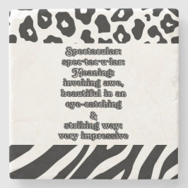 Posavasos De Piedra Espectacular: especificación de definición・tac・u・l