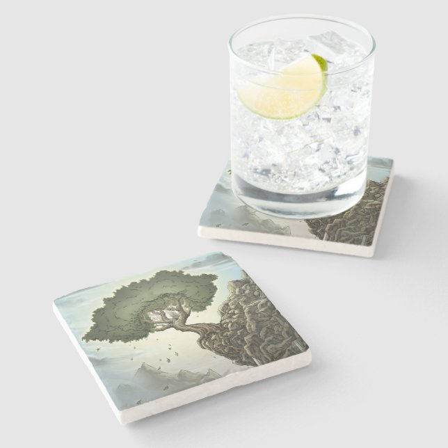 Posavasos De Piedra Esperanza imposible (Lateral)