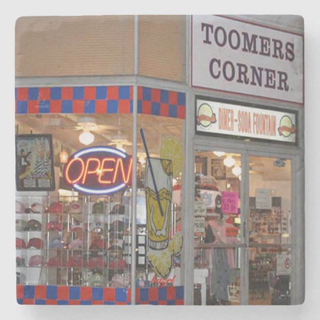 Posavasos De Piedra Esquina de Toomers, Auburn Coasters (Anverso)