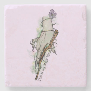 Posavasos De Piedra Esta es mi varita mágica