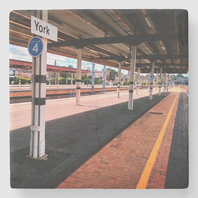 Posavasos De Piedra Estación de York (Anverso)