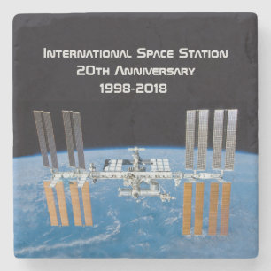 Posavasos De Piedra Estación Espacial Internacional ISS 20º aniversari