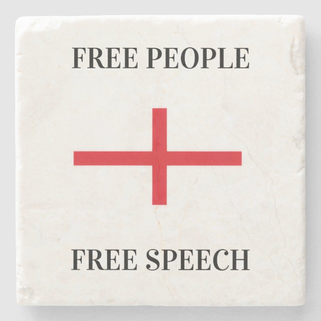 Posavasos De Piedra Estaciones patrióticas inglesas (Anverso)