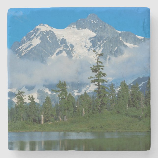 Posavasos De Piedra Estados Unidos, Washington, North Cascades Parque  (Anverso)