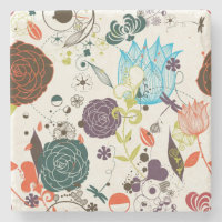 Estampado de flores retro 2