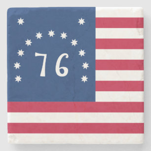 Posavasos De Piedra Estandarte de Bennington: La bandera de batalla es