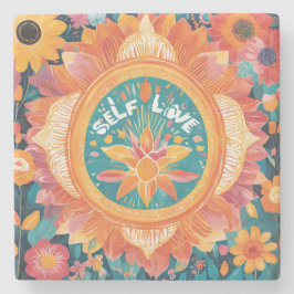 Posavasos De Piedra Estar inspirado - Diseños motivacionales y de mejo