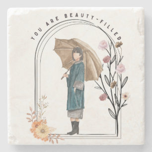 Posavasos De Piedra Estás Lleno De Belleza