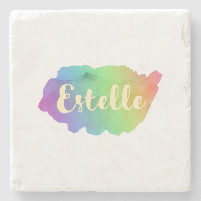 Posavasos De Piedra Estelle (Anverso)