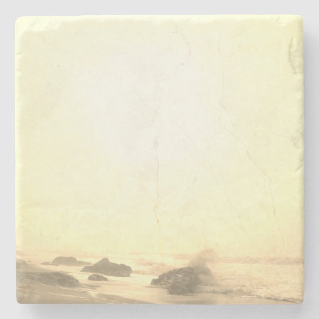 Posavasos De Piedra Estilo de diseño de arte de la escaparate de piedr (Anverso)