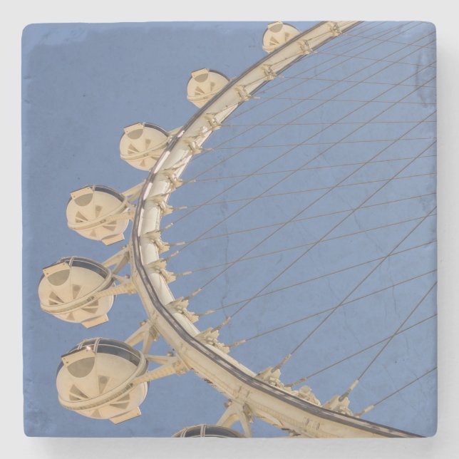 Posavasos De Piedra Estilo de Las Vegas (Anverso)