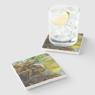 Posavasos De Piedra Estilo tailandés de Edamame