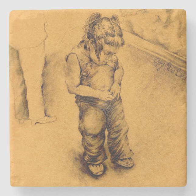 Posavasos De Piedra Estoy perdido en Le Tianguie, México (Anverso)