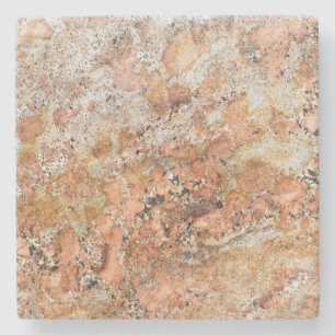 Posavasos De Piedra Estrella de piedra de patrón de piedra de grano