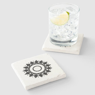 Posavasos De Piedra Estrella del Sol