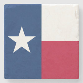 Posavasos De Piedra Estrella solitaria de la bandera de Texas Orgullos