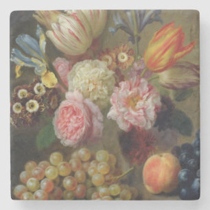 Posavasos De Piedra Estudio de la flor