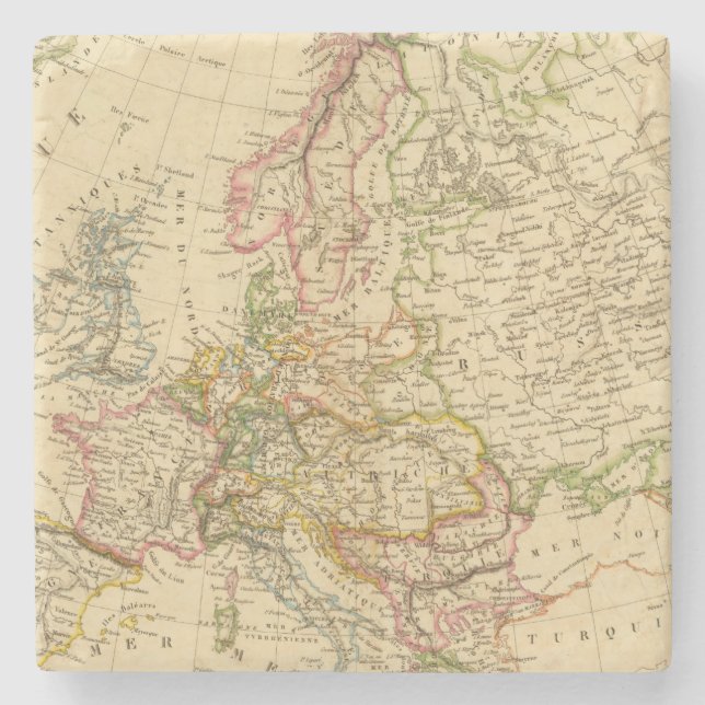 Posavasos De Piedra Europa 27 (Anverso)