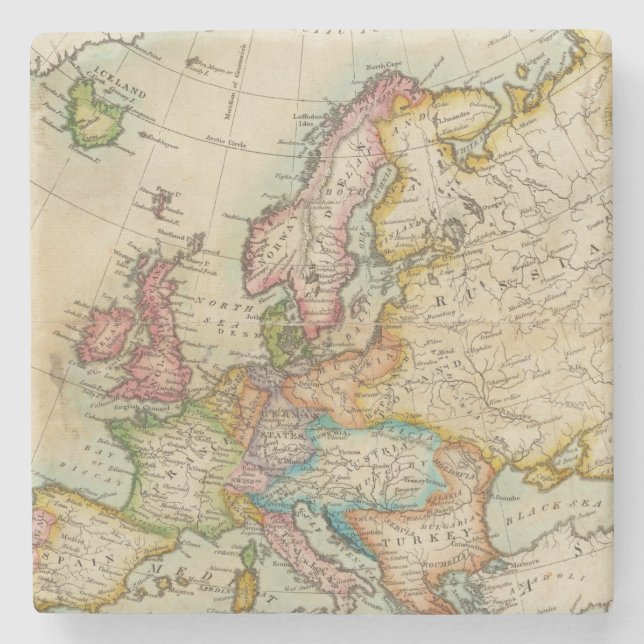 Posavasos De Piedra Europa 3 2 (Anverso)