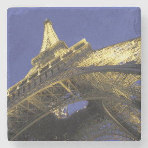 Posavasos De Piedra Europa, Francia, París, Torre Eiffel, noche 2