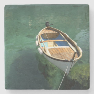 Posavasos De Piedra Europa, Italia, región de Liguria, Cinque Terre, 