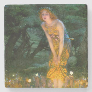 Posavasos De Piedra Eve del verano medio Edward Robert Hughes