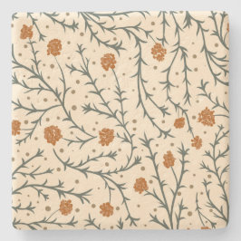 Posavasos De Piedra Evergreen Kisses Under the Mistletoe