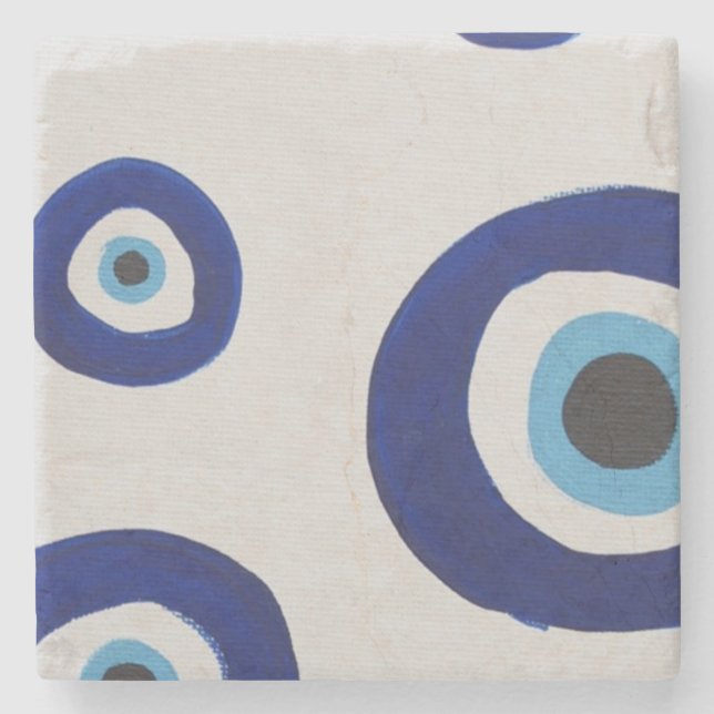 Posavasos De Piedra Evil Eye Coaster (Anverso)