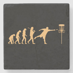 Posavasos De Piedra Evolución del disco de golf