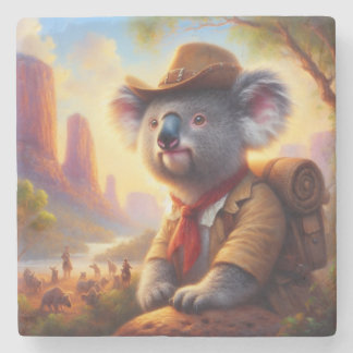 Posavasos De Piedra Explorador de Koala