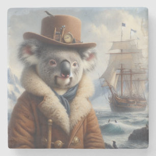 Posavasos De Piedra Explorador del Ártico de Koala