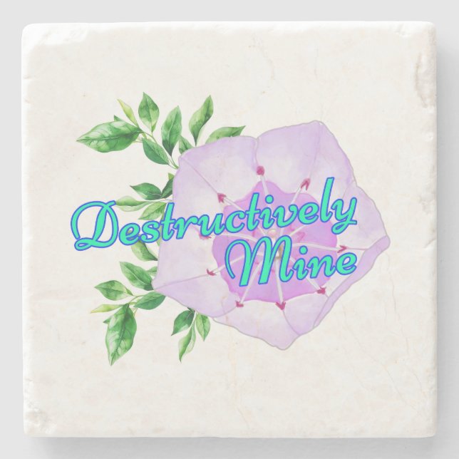Posavasos De Piedra Extraer Destructivamente (Anverso)