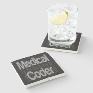 Posavasos De Piedra Extraordinaria del código médico