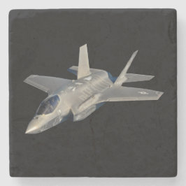 Posavasos De Piedra F-35 Luchador Lightning II Panther Jet