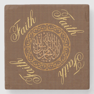 Posavasos De Piedra Faith Islam