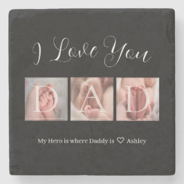 Posavasos De Piedra Familia fotográfica del Día 3 del Padre