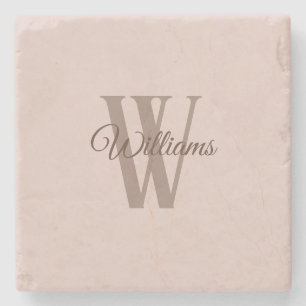 Posavasos De Piedra familia personalizado