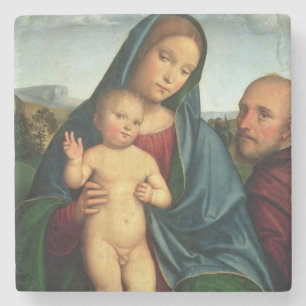 Posavasos De Piedra Familia santa