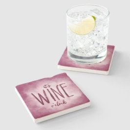 Posavasos De Piedra Famoso reloj de vino tinto de la montaña de vino t