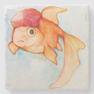 Posavasos De Piedra Fancy Oranda Goldfish