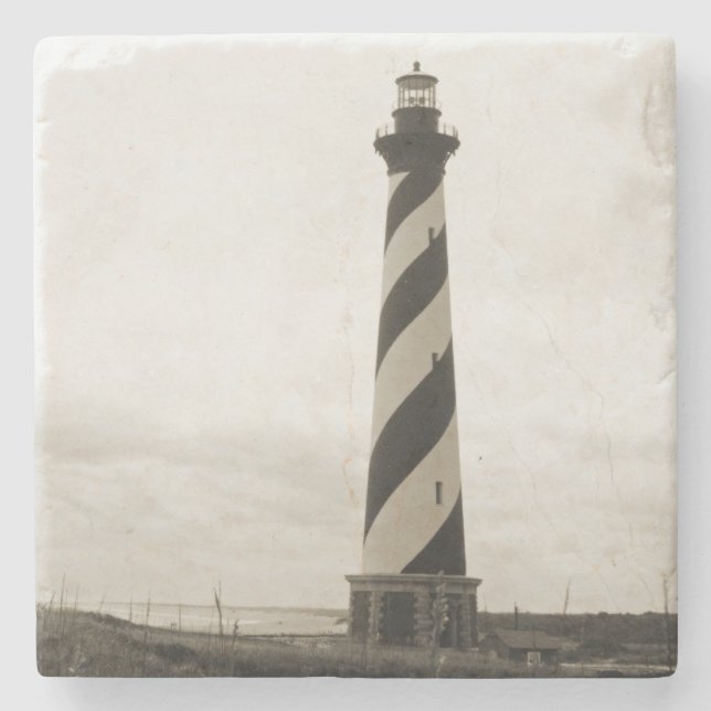 Posavasos De Piedra Faro de Cape Hatteras (Anverso)