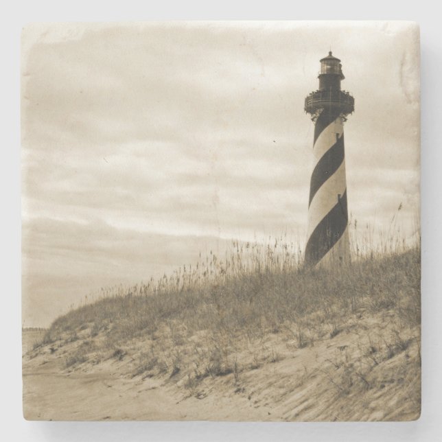 Posavasos De Piedra Faro de Cape Hatteras (Anverso)