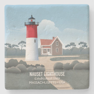 Posavasos De Piedra Faro de Nauset