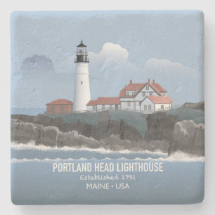 Posavasos De Piedra Faro de Portland Head