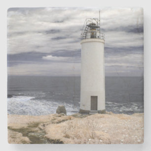 Posavasos De Piedra Faro el Galicia, España de Laxe
