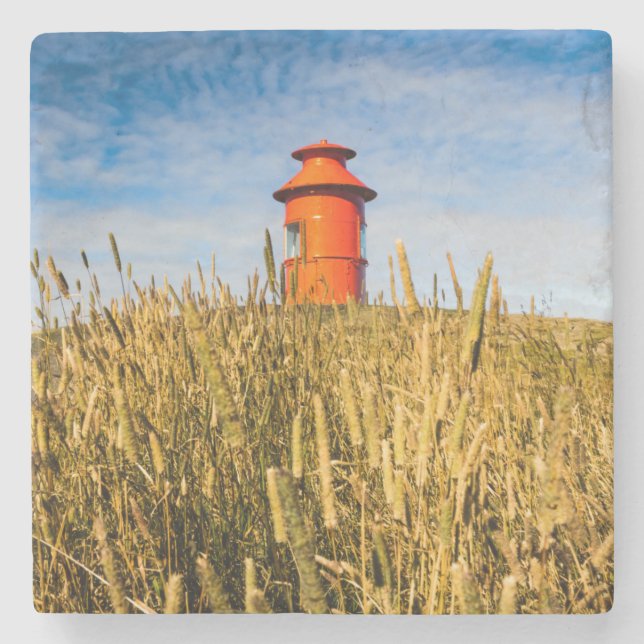 Posavasos De Piedra Faro en Stykkisholmur, Islandia (Anverso)